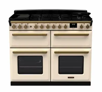 Falcon - Piano De Cuisson Mixte Estel Deluxe Bc Tab Mix 110 Cm Creme Pa — vue 3