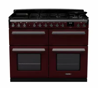 Falcon - Piano De Cuisson Mixte Estel Deluxe Bc Tab Mix 110 Cm Noir Bril