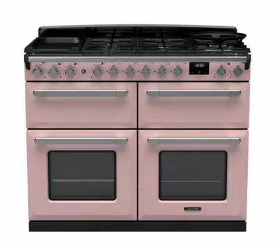 Falcon - Piano De Cuisson Mixte Estel Deluxe Bc Tab Mix 110 Cm Rose Past