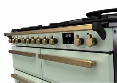 Falcon - Piano De Cuisson Mixte Estel Deluxe Bc Tab Mix 110 Cm Vert Past — vue 5