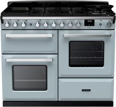 Falcon - Piano De Cuisson Mixte Estel Deluxe Oc Tab Mix 110 Cm Bleu Past