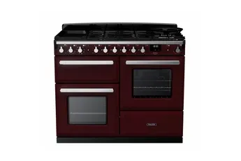 Falcon - Piano De Cuisson Mixte Estel Deluxe Oc Tab Mix 110 Cm Bordeaux — vue 2