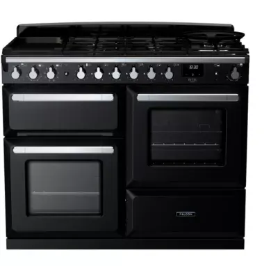 Falcon - Piano De Cuisson Mixte Estel Deluxe Oc Tab Mix 110 Cm Noir Bril