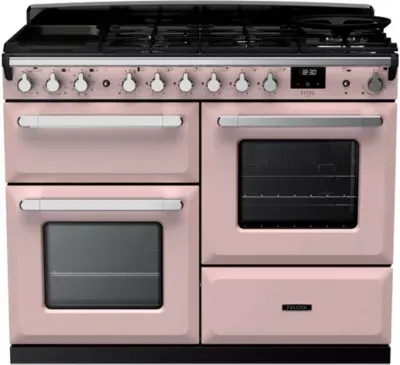 Falcon - Piano De Cuisson Mixte Estel Deluxe Oc Tab Mix 110 Cm Rose Past