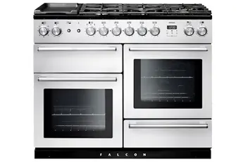Falcon - Piano De Cuisson Mixte Nexus 110 Blanc Chrome Satiné — vue 2