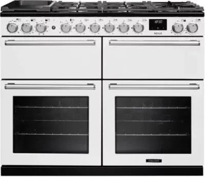 Falcon - Piano De Cuisson Mixte Nexus Ngc Bc Tab Mix 110 Cm Blanc Chrom