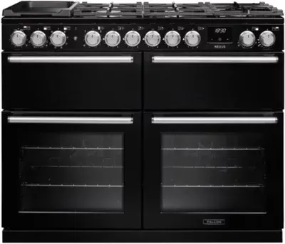 Falcon - Piano De Cuisson Mixte Nexus Ngc Bc Tab Mix 110 Cm Noir Chrome