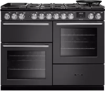 Falcon - Piano De Cuisson Mixte Nexus Ngc Oc Tab Gaz 110 Cm Ardoise Chr
