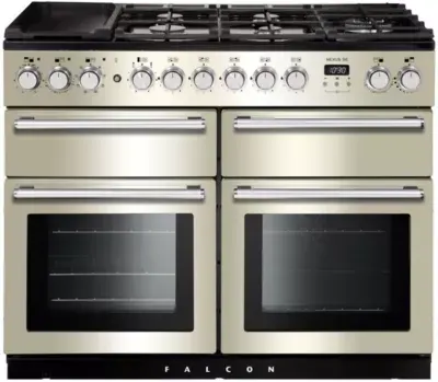 Falcon - Piano De Cuisson Mixte Nexus Se 110 Cm Ivoire Chrome