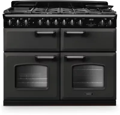 Falcon - Piano De Cuisson Mixte Ngc Tab Mix 110 Cm Ardoise Chrome