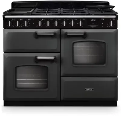 Falcon - Piano De Cuisson Mixte Ngc Tab Mix 110 Cm Ardoise Chrome