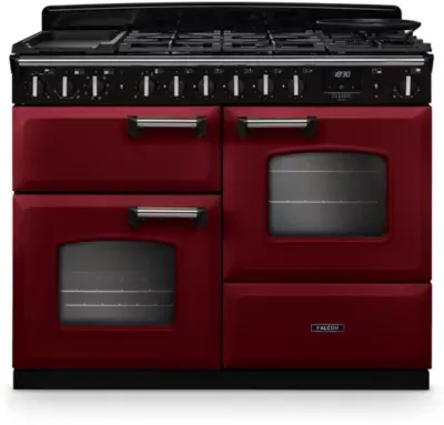 Falcon - Piano De Cuisson Mixte Ngc Tab Mix 110 Cm Bordeaux Chrome