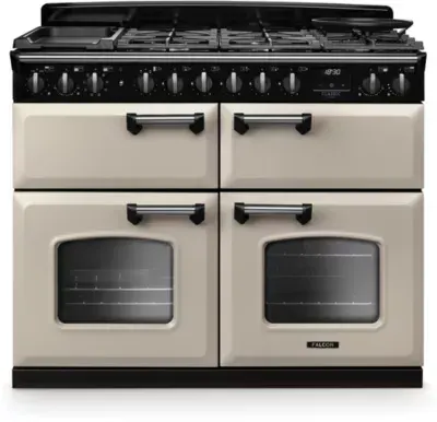 Falcon - Piano De Cuisson Mixte Ngc Tab Mix 110 Cm Creme Pastel Chrome