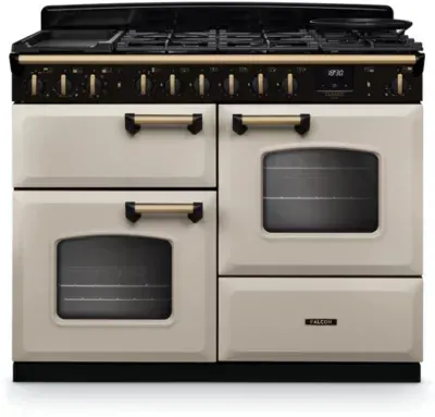 Falcon - Piano De Cuisson Mixte Ngc Tab Mix 110 Cm Creme Pastel Laiton A