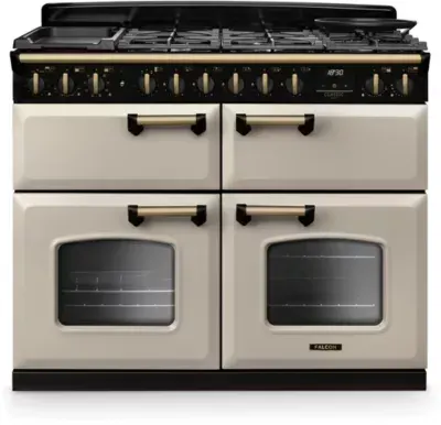 Falcon - Piano De Cuisson Mixte Ngc Tab Mix 110 Cm Creme Pastel Laiton A