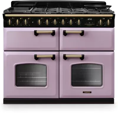 Falcon - Piano De Cuisson Mixte Ngc Tab Mix 110 Cm Parme Laiton Antique