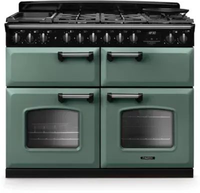Falcon - Piano De Cuisson Mixte Ngc Tab Mix 110 Cm Vert Mineral Chrome — vue 4