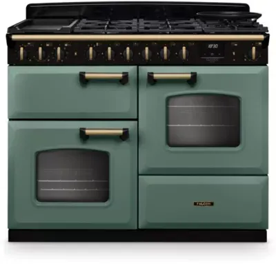 Falcon - Piano De Cuisson Mixte Ngc Tab Mix 110 Cm Vert Mineral Laiton A