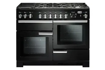 Falcon - Piano De Cuisson Mixte Pro Delux110 Mixt Noir Chrome — vue 2