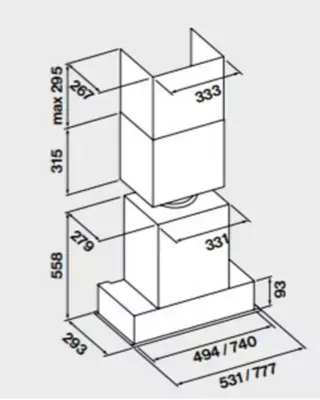 Falmec - Hotte Encastrable Grupnrsp3330 — vue 5