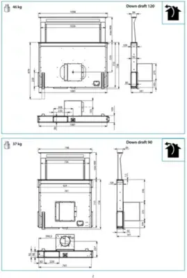Falmec - Hotte Plan De Travail Cordown3421 — vue 6
