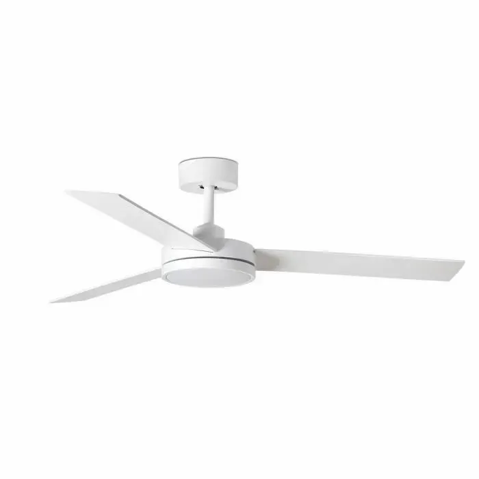 Faro BARTH Ventilateur de plafond blanc avec lumière LED