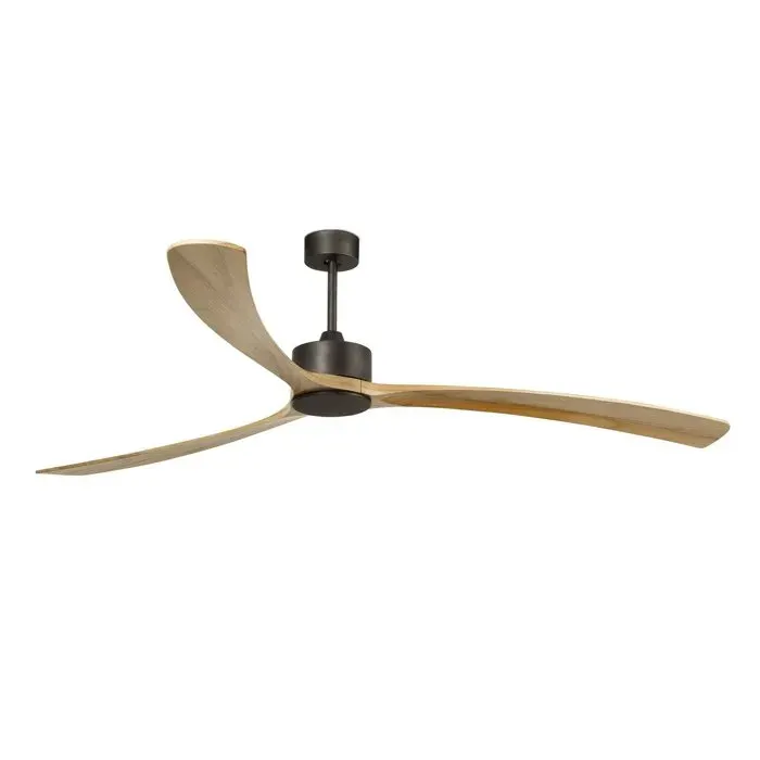 Faro KAUAI Ventilateur de plafond design marron à 3 pales