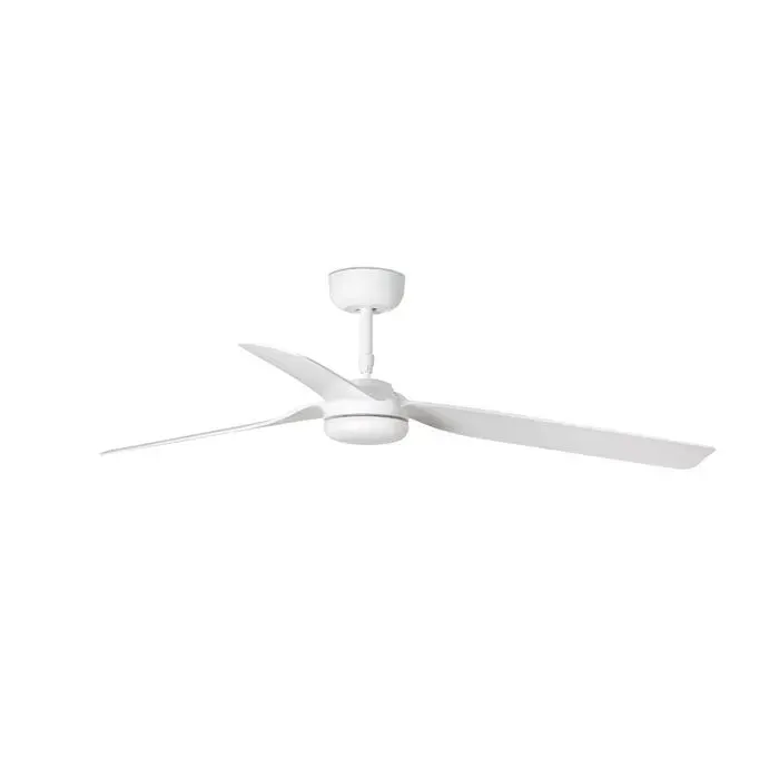 Faro PUNT Ventilateur de plafond blanc à 3 pales avec moteur à courant continu