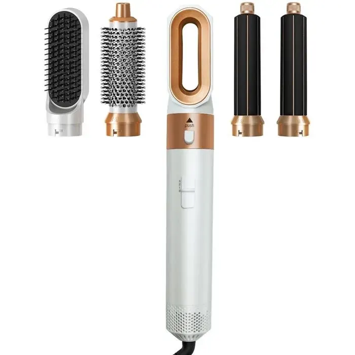 Fer à boucler 1000 W 3 réglages de température pour des cheveux sains blond platine
