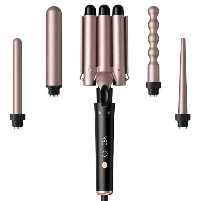 Fer a boucler 320-450 degrés fahrenheit réglage de la température à plusieurs vitesses augmentation - TepidBee - rapide de la temp