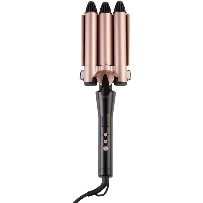 Fer à boucler - OKOÏA - HAIR-WAVER3T - Noir & Rose - Garantie 2 ans - Bon état
