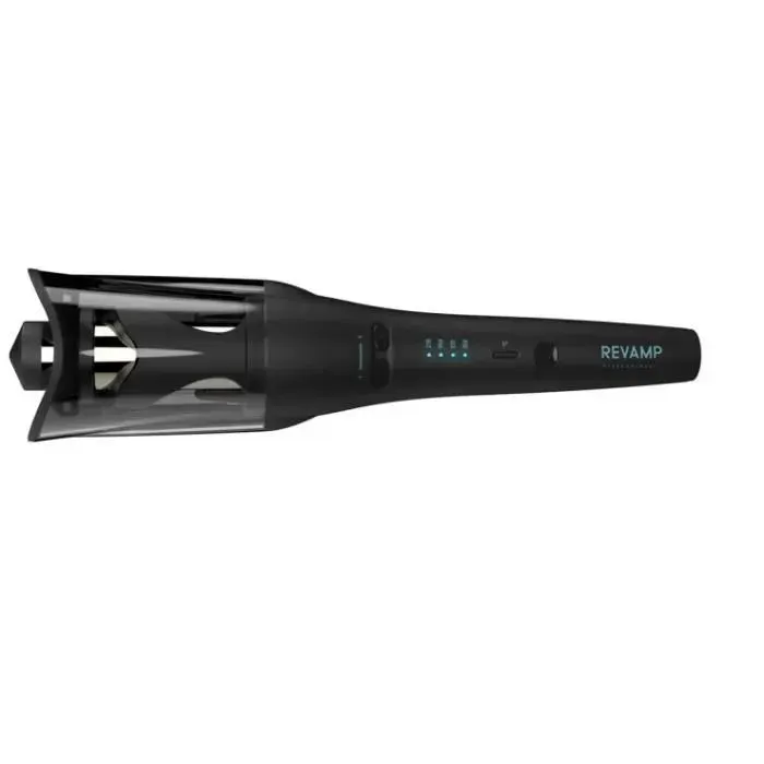 Fer à boucler - REVAMP - CL-2250-EU - Bigoudi rotatif automatique - Brillance avancée - Boucles et vagues