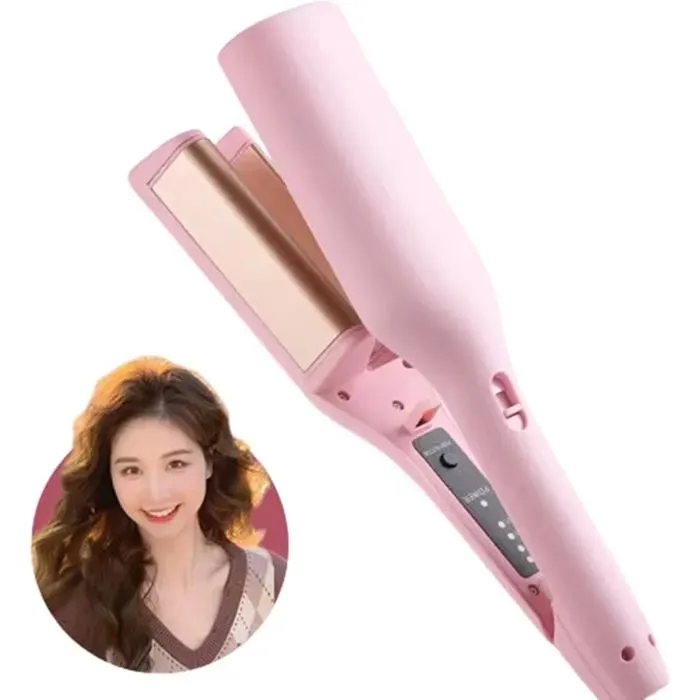 Fer à boucler - XVX - French Wave 32mm - Rose - 4 températures - Technologie ionique