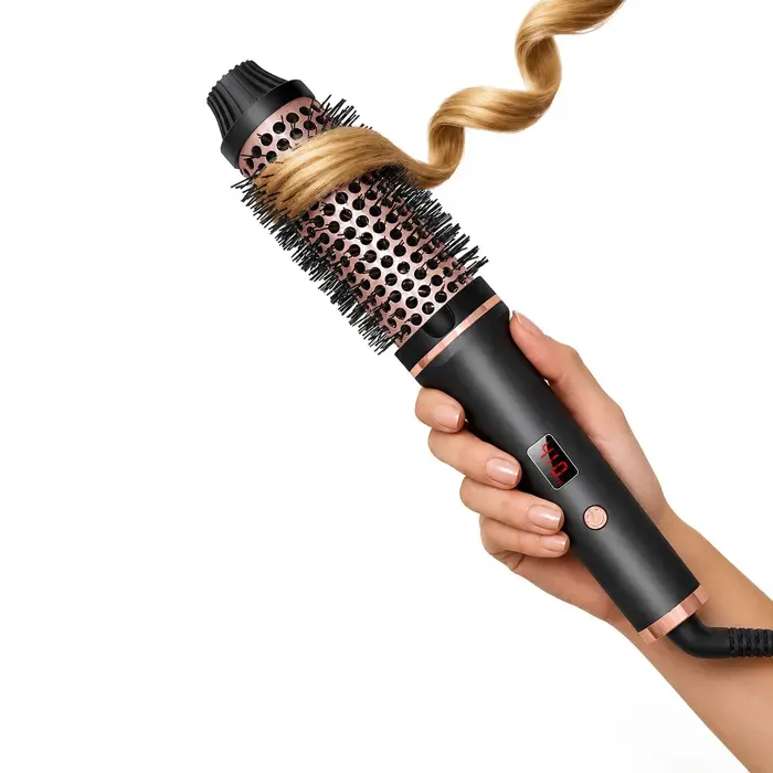 Fer à friser 220v 38 - TepidBee - mm taille tige roulante baguette permanente à grande frange bouclée à 290-410 degrés fahrenheit