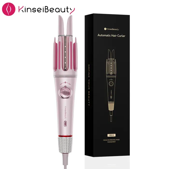 Fer à friser automatique - 3 réglages de température. Fonctionne à chaud sur cheveux secs ou mouillés.