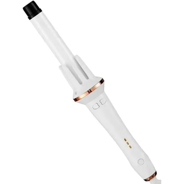 Fer à friser automatique sans fil rotation universelle cheveux lisses sans frisottis coiffage rapide et rotation automatique