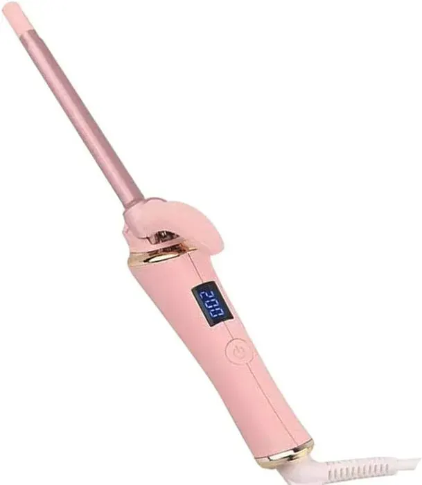 Fer à friser fin mini fer à friser de 9 mm pour cheveux longs et courts petit fer à friser avec barillet en céramique