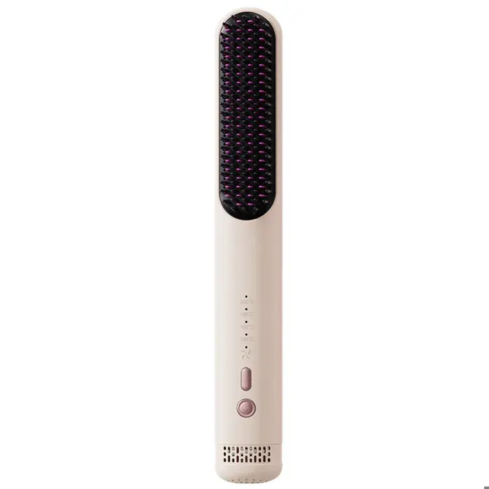 Fer à friser30x9x6cm fonction ions négatifs pour soin mode air froid pour fixation multifonction lisseur boucleur peigne portable