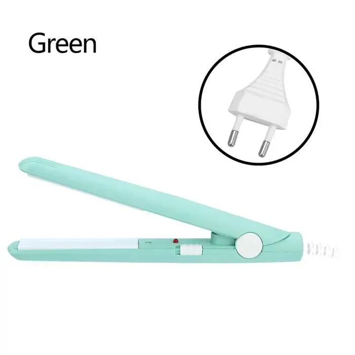Fer à lisser 2 en 1 - ZERODIS - GU345 - Céramique Tourmaline - Température 190℃ - Blanc