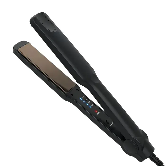 Fer à Lisser 35W pour Lissage Rapide et Uniforme Plaques en Alliage Écologique Noir