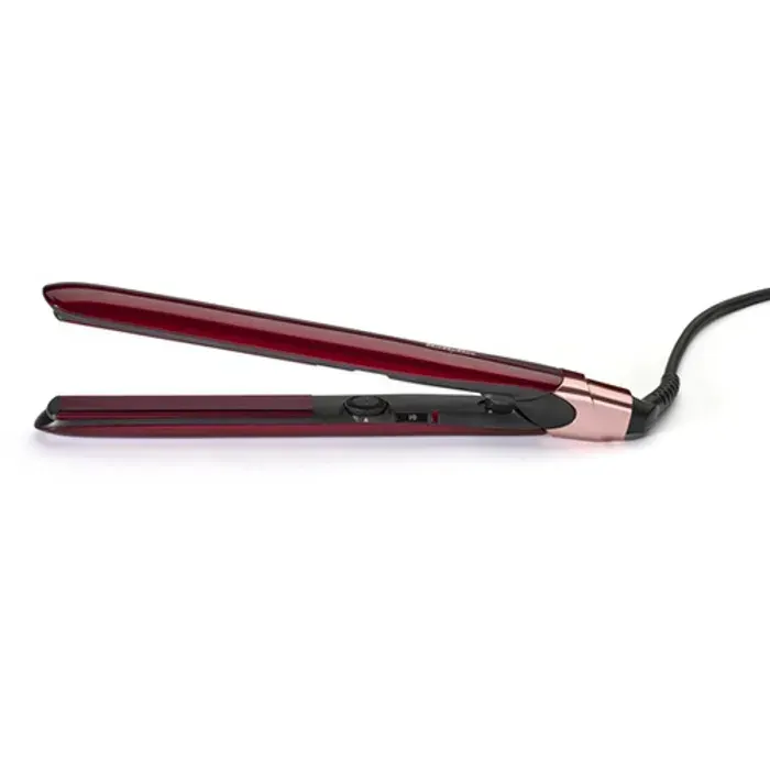 Fer à lisser - BABYLISS - Inspired ST212PE - Rouge - Plaques flottantes - Arrêt automatique