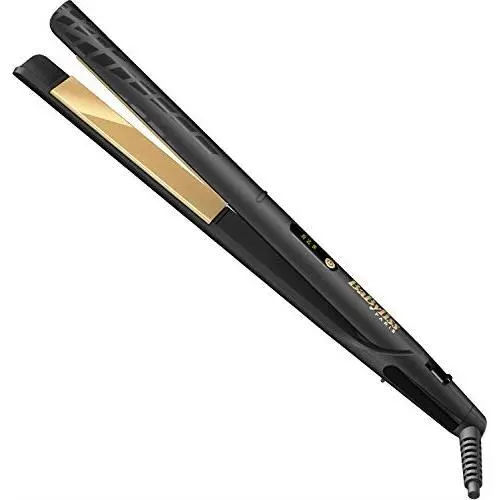 Fer à Lisser - BABYLISS - ST420E - Noir - Arrêt automatique - Bords biseautés