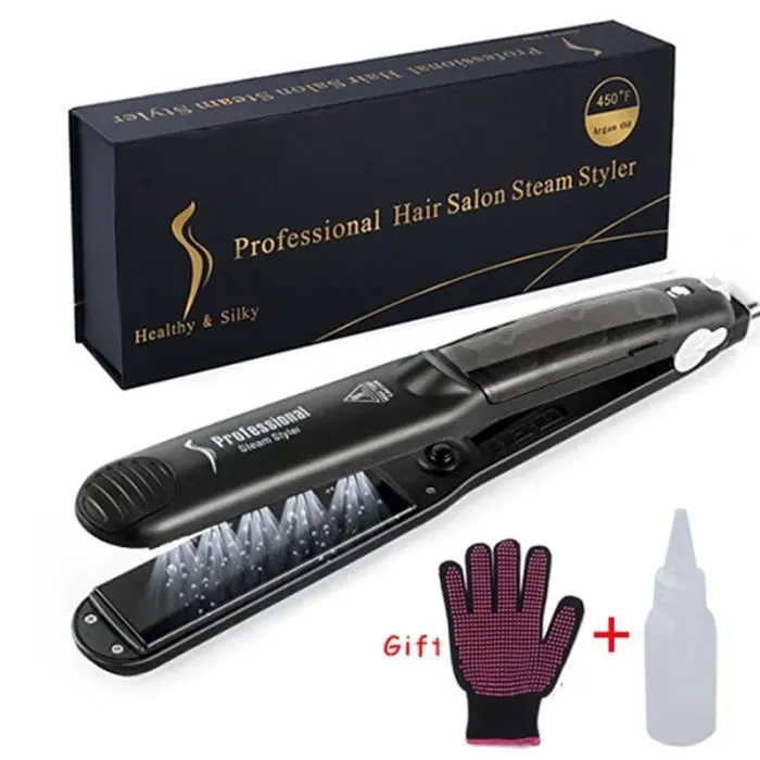 Fer à Lisser En Céramique Cheveux Fer Plat Redressant Fer à Friser Styling Tool