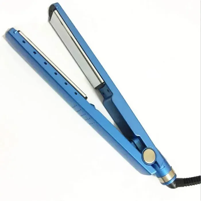 FER A LISSER Pro Nano-Titanium Hair Straighteners1-4 De Large Assiettes En Fer Plat Avec Reacuteglages De Tempeacuterature LISSEUR