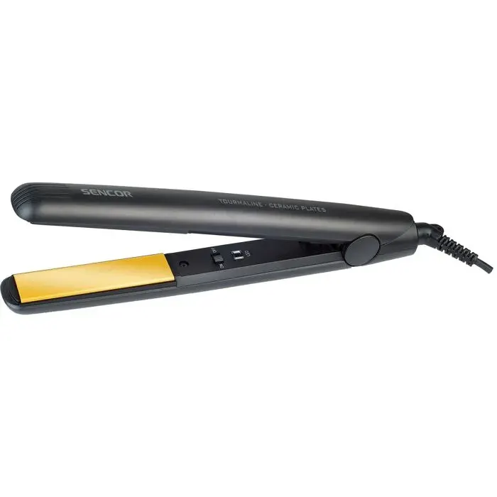 Fer à lisser - Sencor - SHI 131GD - Indicateur LED - Cordon dalimentation - Noir