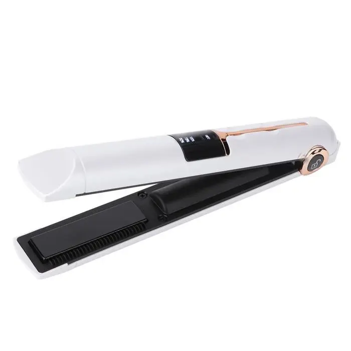 Fer à lisser - TMISHION - Mini Électrique - USB Rechargeable - Contrôle Intelligent de Température - Sans Fil