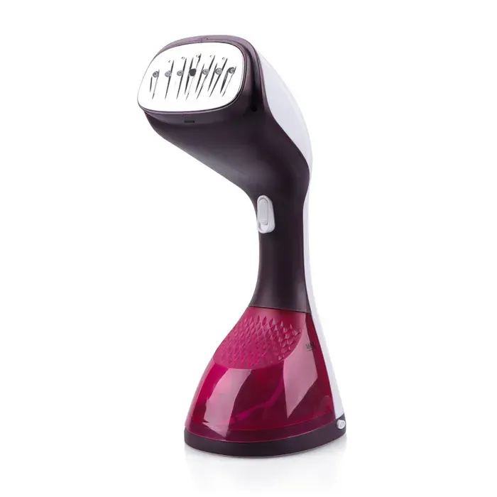 Fer à repasser à vapeur 1400 W réservoir deau de 150 ml sûr et efficace adapté à tous les tissus portable rouge