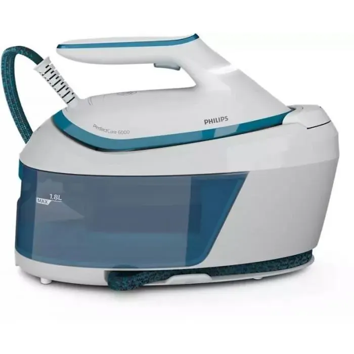Fer à repasser à vapeur - Philips - PSG6022/20 - 2400W - Débit de vapeur 130g/min - Réservoir 1800ml