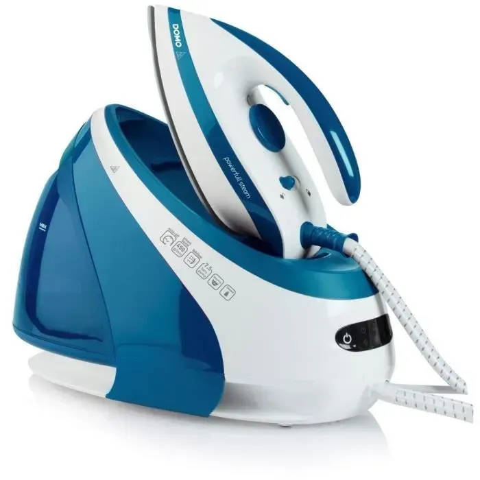 Fer à repasser avec centrale vapeur - DOMO DO1022S - 160g/min - 75bar - Jet de vapeur 450g