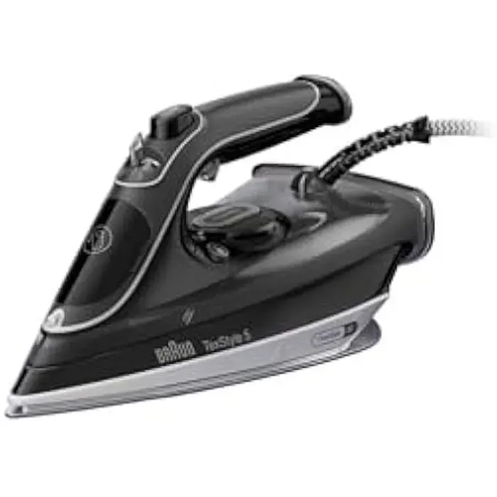 Fer à Repasser Braun FreeStyle 5 SI 5188 BK - Semelle FreeGlide 3D - Vapeur Verticale - 220 g/min